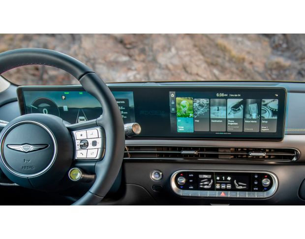 Захисне скло Pixsel на панель приладів GENESIS GV60 - 28.4“ 2022 - (гібридне мат)