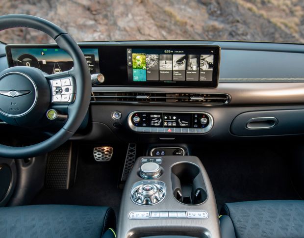 Захисне скло Pixsel на панель приладів GENESIS GV60 - 28.4“ 2022 - (гібридне мат)