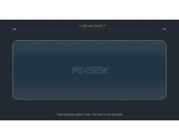 Захисне скло Pixsel на панель приладів HAVAL H6 - 11.4“ 2020 - (гібридне глянець)