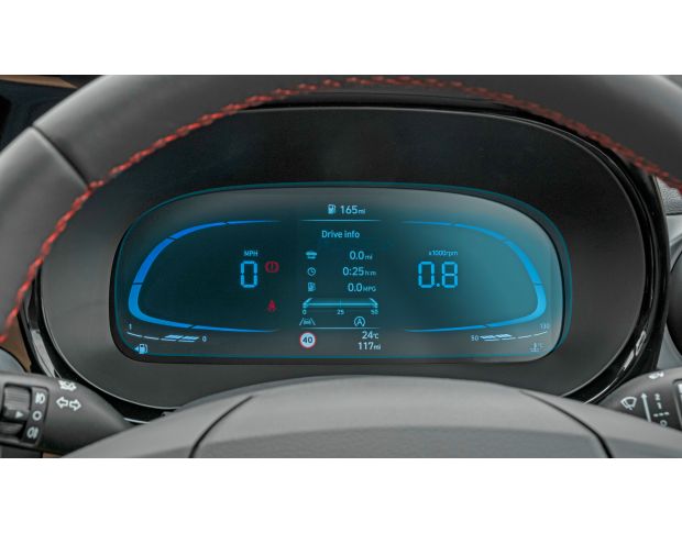 Захисне скло Pixsel на панель приладів HYUNDAI i10 - 11“ 2023 - (гібридне глянець)