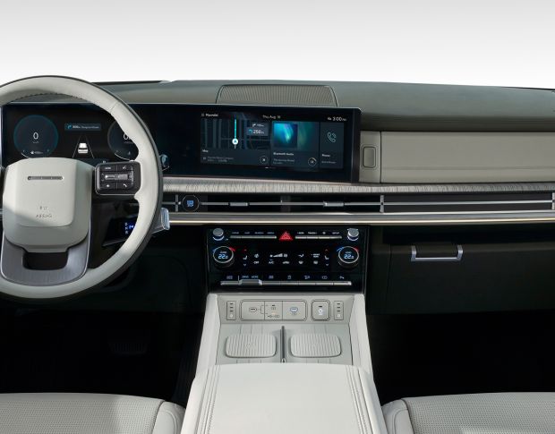 Захисне скло Pixsel на панель приладів HYUNDAI SANTA FE - 27.4“ 2024 - (гібридне мат)