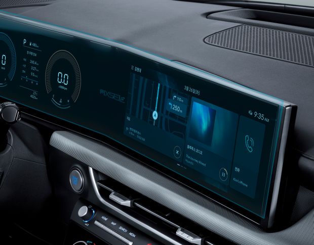 Захисне скло Pixsel на панель приладів HYUNDAI SONATA - 27.4“ 2023 - (гібридне мат)