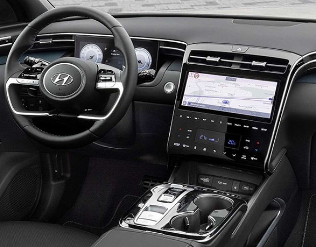 Захисне скло Pixsel на панель приладів HYUNDAI TUCSON - 11.5“ 2020 - (гібридне мат)