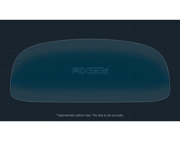 Защитное стекло Pixsel на приборную панель HYUNDAI VENUE - 11“ 2023 - (гибридное мат)