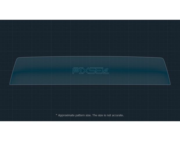Захисне скло Pixsel на панель приладів KIA EV6 - 31.1“ 2022 - (гібридне мат)