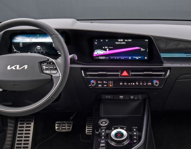 Захисне скло Pixsel на панель приладів KIA NIRO - 30.3“ 2022 - (гібридне мат)
