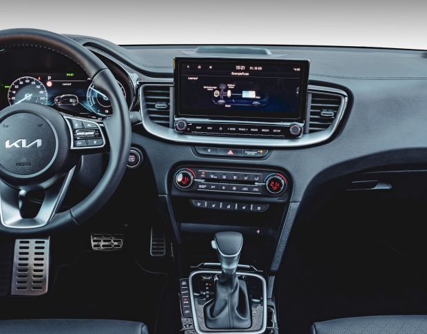 Захисне скло Pixsel на панель приладів KIA PROCEED - 12.7“ 2019 - (гібридне мат)