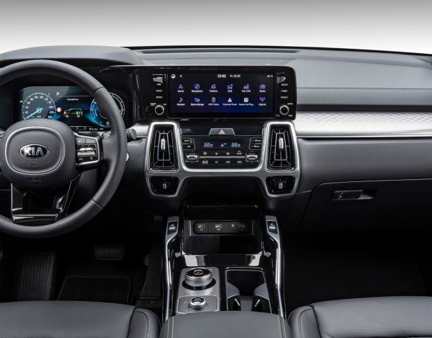 Захисне скло Pixsel на панель приладів KIA SORENTO 13.4“ 2020 - 2023 (гібридне глянець)