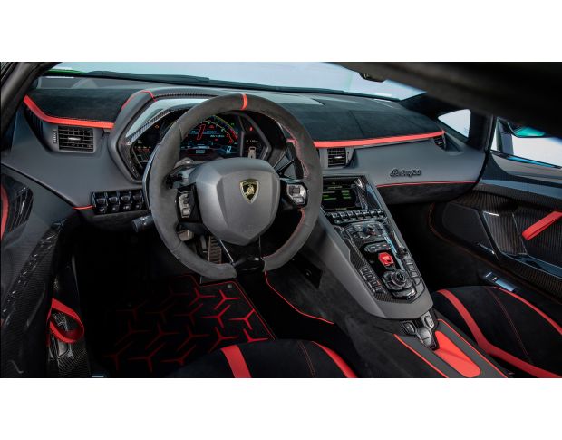 Захисне скло Pixsel на панель приладів LAMBORGHINI AVENTADOR - 13.8“ 2018 - (гібридне мат)