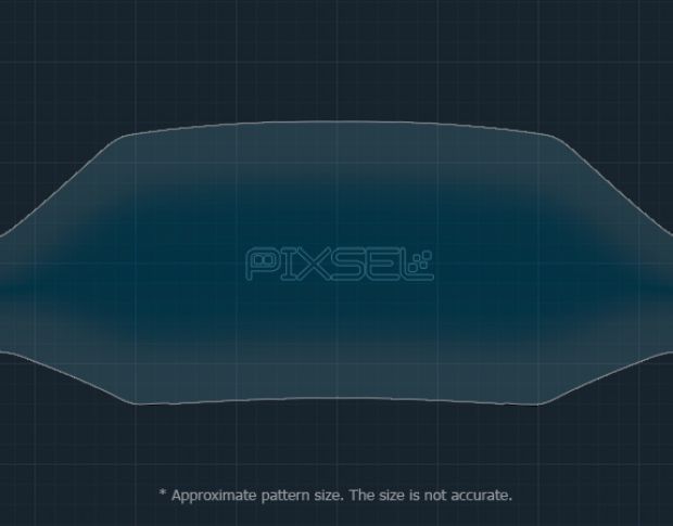 Захисне скло Pixsel на панель приладів LAMBORGHINI HURACAN - 12“ 2022 - (гібридне мат)