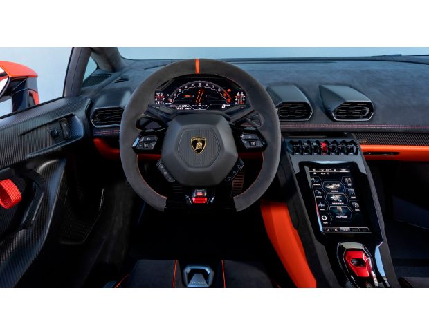 Захисне скло Pixsel на панель приладів LAMBORGHINI HURACAN - 12“ 2022 - (гібридне мат)
