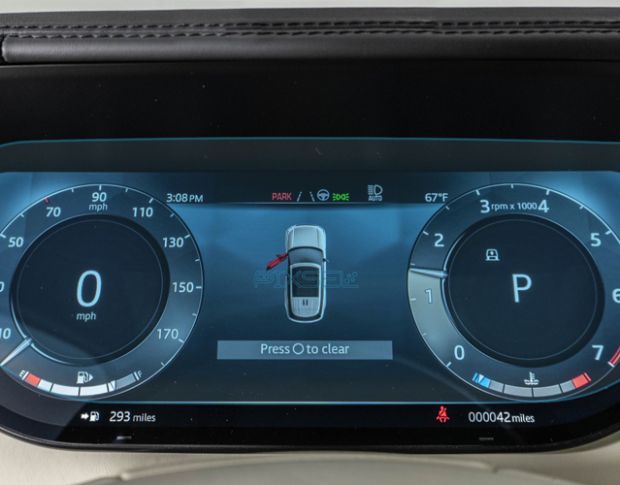 Защитное стекло Pixsel на приборную панель LAND ROVER RANGE ROVER SPORT - 14.2“ 2022 - (гибридное мат)