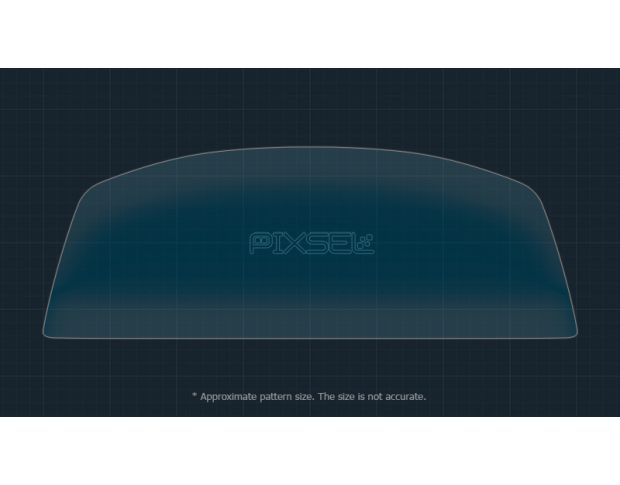 Захисне скло Pixsel на панель приладів LEXUS RZ - 12.9“ 2023 - (гібридне глянець)