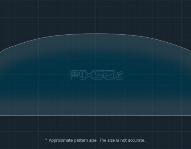 Захисне скло Pixsel на панель приладів LEXUS RZ - 12.9“ 2023 - (гібридне мат)