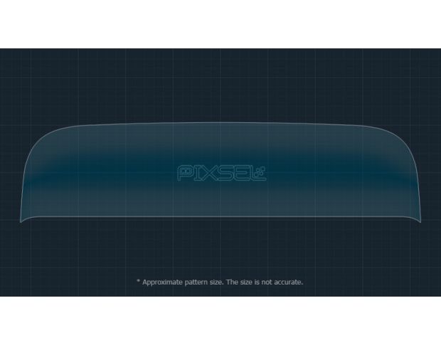 Захисне скло Pixsel на панель приладів LI AUTO L9 - 6.1 2022 - (гібридне мат)
