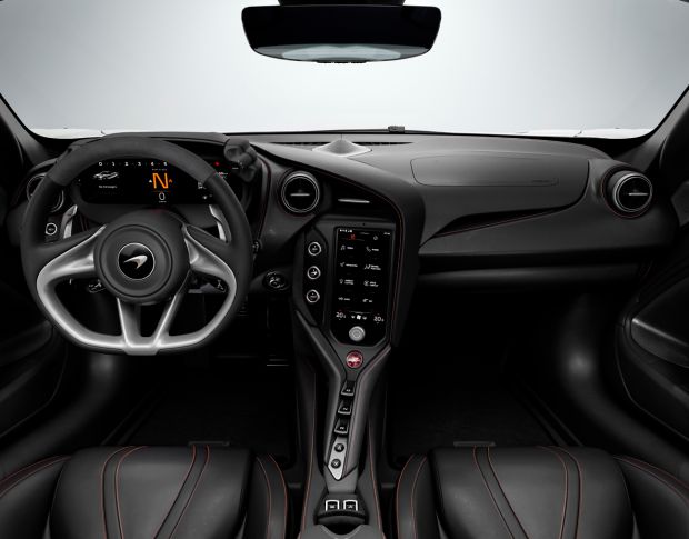 Захисне скло Pixsel на панель приладів MCLAREN 750S - 11.6“ 2023 - (гібридне глянець)