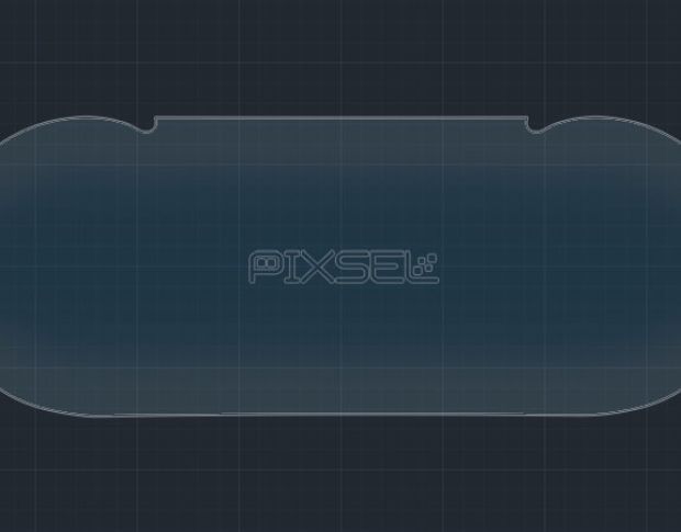 Защитное стекло Pixsel на приборную панель MERCEDES BENZ AMG GT 2 DOORS - 12.1“ 2019 - 2022 (гибридное глянец)