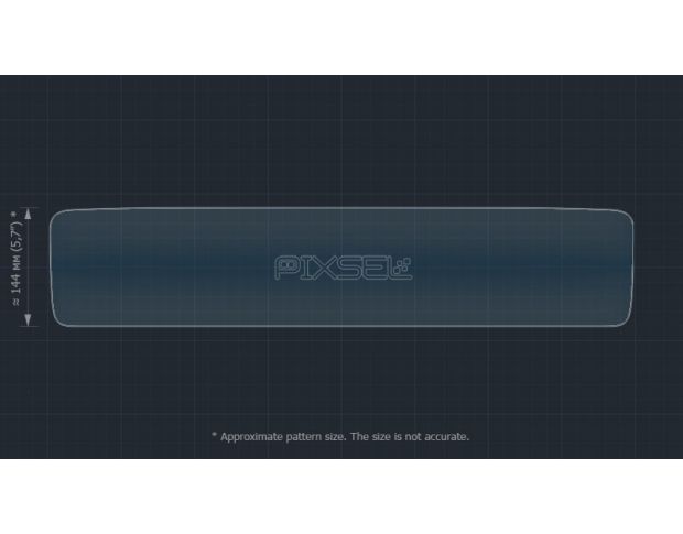 Захисне скло Pixsel на панель приладів MERCEDES BENZ E-CLASS - 28.5“ 2017 - 2018 (гібридне глянець)