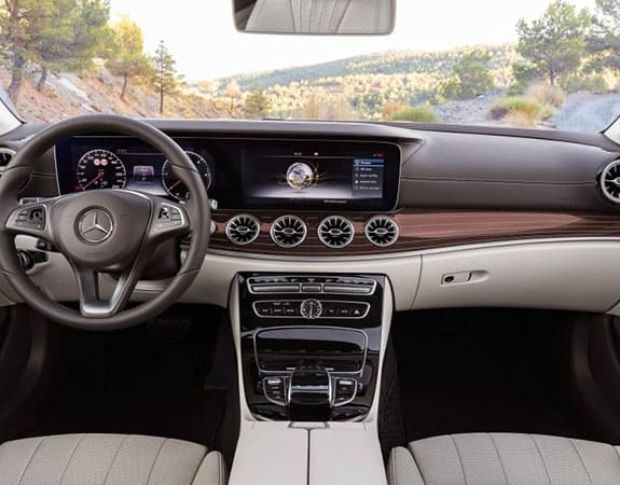 Захисне скло Pixsel на панель приладів MERCEDES BENZ E-CLASS - 28.5“ 2017 - 2018 (гібридне глянець)