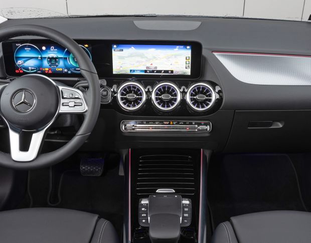 Захисне скло Pixsel на панель приладів MERCEDES BENZ EQA - 24.7“ 2021 - (гібридне мат)