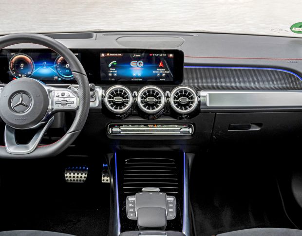 Захисне скло Pixsel на панель приладів MERCEDES BENZ EQB - 24.7“ 2021 - 2023 (гібридне мат)