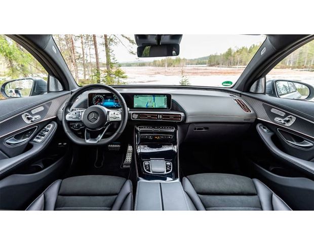 Захисне скло Pixsel на панель приладів MERCEDES BENZ EQC-CLASS - 24.7“ 2019 - (гібридне глянець)