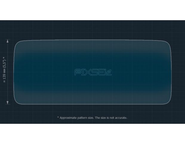 Захисне скло Pixsel на панель приладів MERCEDES BENZ EQE - 14.5“ 2022 - (гібридне мат)