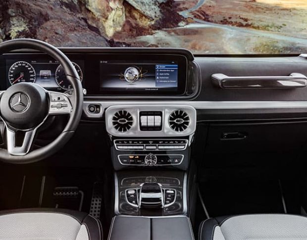 Захисне скло Pixsel на панель приладів MERCEDES BENZ G-CLASS - 28.5“ 2019 - 2024 (гібридне мат)
