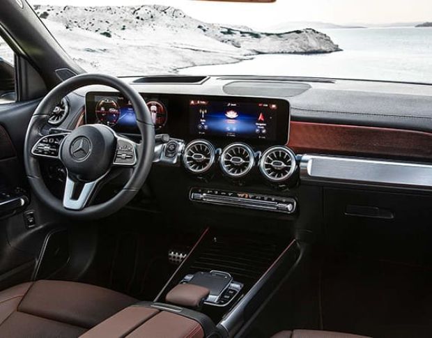 Захисне скло Pixsel на панель приладів MERCEDES BENZ GLB-CLASS - 24.7“ 2019 - (гібридне глянець)
