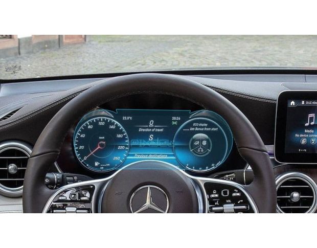 Защитное стекло Pixsel на приборную панель MERCEDES BENZ GLC-CLASS - 12.1“ 2019 - 2022 (гибридное мат)