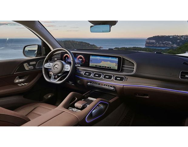 Захисне скло Pixsel на панель приладів MERCEDES BENZ GLS-CLASS - 28.5“ 2024 - (гібридне глянець)