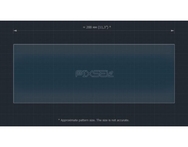Захисне скло Pixsel на панель приладів MERCEDES BENZ S-CLASS - 12.1“ 2013 - 2017 (гібридне глянець)