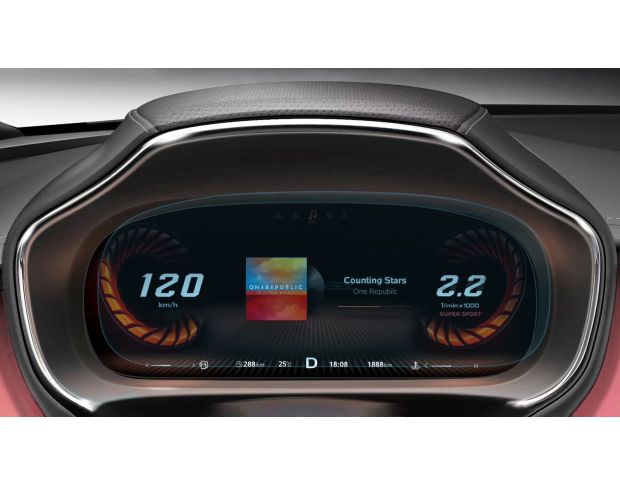 Захисне скло Pixsel на панель приладів MG HS 11.9“ 2018 - 2024 (гібридне глянець)