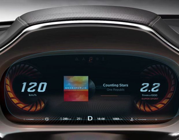 Захисне скло Pixsel на панель приладів MG HS 11.9“ 2018 - 2024 (гібридне мат)