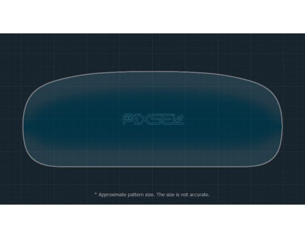 Захисне скло Pixsel на панель приладів MG HS 11.9“ 2018 - 2024 (гібридне мат)