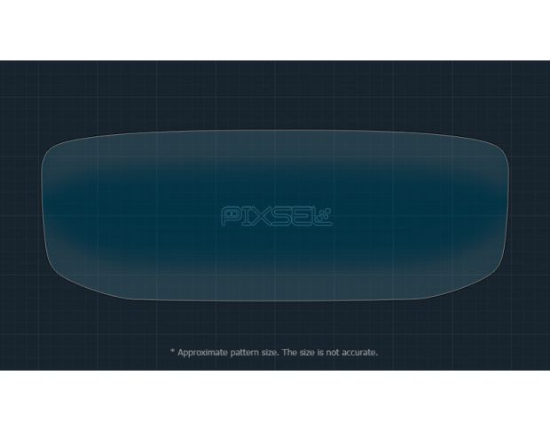 Захисне скло Pixsel на панель приладів MG Marvel R - 11.9“ 2021 - (гібридне глянець)