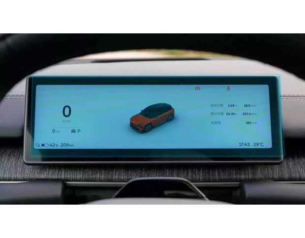 Защитное стекло Pixsel на приборную панель NIO ES7 - 10.9“ 2022 - (гибридное мат)