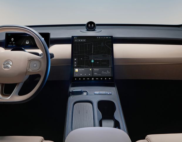 Защитное стекло Pixsel на приборную панель NIO ET5T - 10.9“ 2023 - (гибридное глянец)