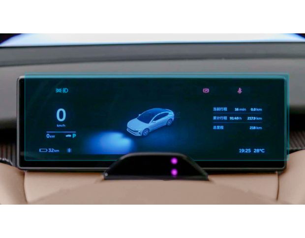 Защитное стекло Pixsel на приборную панель NIO ET5T - 10.9“ 2023 - (гибридное глянец)
