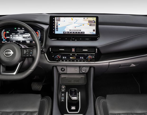 Захисне скло Pixsel на панель приладів NISSAN QASHQAI 12.1“ 2021 - 2023 (гібридне глянець)