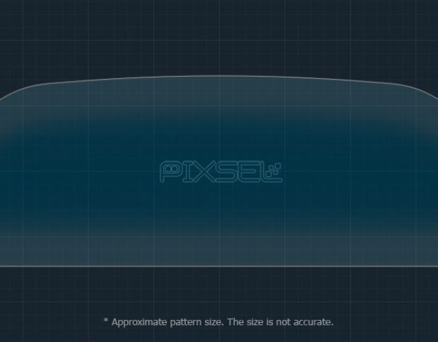 Захисне скло Pixsel на панель приладів NISSAN QASHQAI 12.1“ 2021 - 2023 (гібридне глянець)