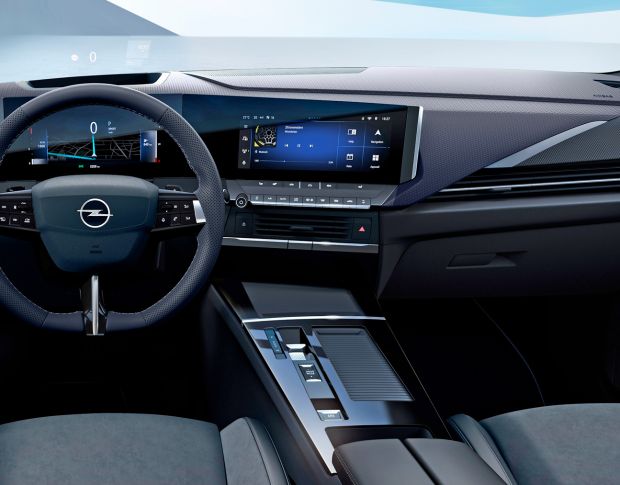 Захисне скло Pixsel на панель приладів OPEL ASTRA - 33.6“ 2022 - (гібридне глянець)
