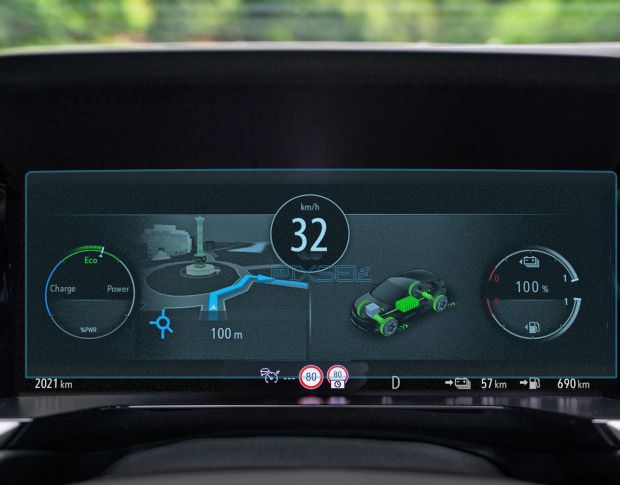 Захисне скло Pixsel на панель приладів OPEL GRANDLAND - 11.8“ 2022 - 2023 (гібридне глянець)