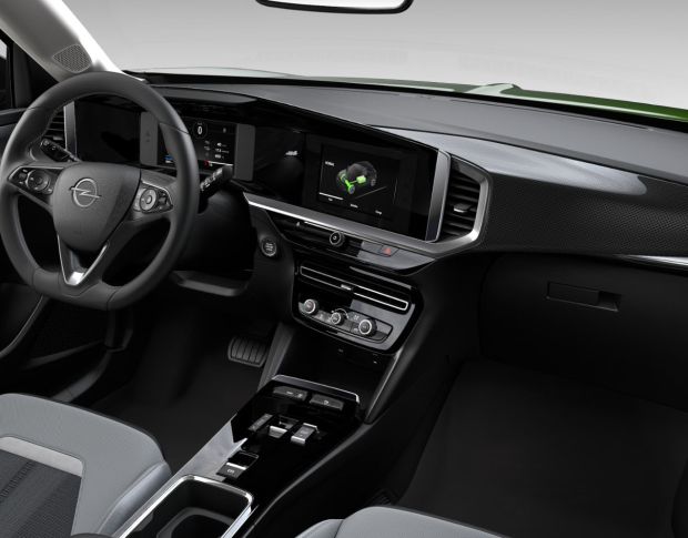 Защитное стекло Pixsel на приборную панель OPEL MOKKA - 6.8“ 2020 - 2024 (гибридное мат)