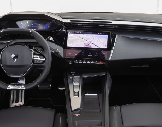 Захисне скло Pixsel на панель приладів PEUGEOT 308 - 9.7“ 2022 - (гібридне мат)