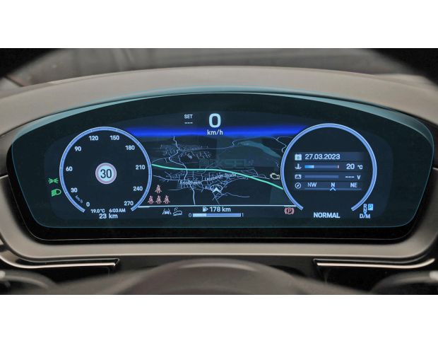Защитное стекло Pixsel на приборную панель PORSCHE CAYENNE - 15.2“ 2023 - (гибридное мат)