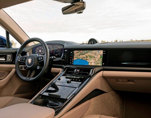 Захисне скло Pixsel на панель приладів PORSCHE PANAMERA - 15.2“ 2024 - (гібридне мат)