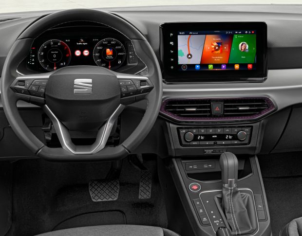 Захисне скло Pixsel на панель приладів SEAT IBIZA - 9.9“ 2021 - (гібридне мат)