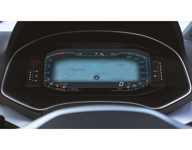 Захисне скло Pixsel на панель приладів SEAT IBIZA - 9.9“ 2021 - (гібридне мат)