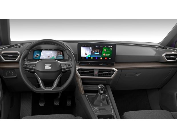 Защитное стекло Pixsel на приборную панель SEAT LEON - 9.9“ 2021 - 2024 (гибридное мат)